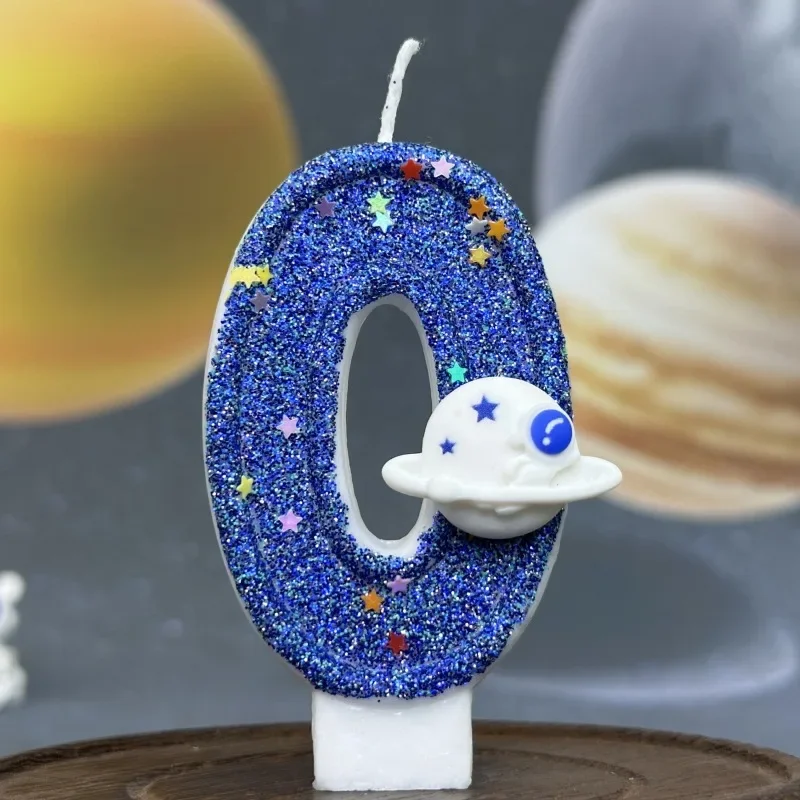 Children Party Boys Birthday Number Candle Cake Topper Blue Planetary Universe Baby One Year Old Dessert Decor Baking Supplies l
Children Party Boys Birthday Number Candle Cake Topper Blue Planetary Universe Baby One Year Old Dessert Decor Baking Supplies l