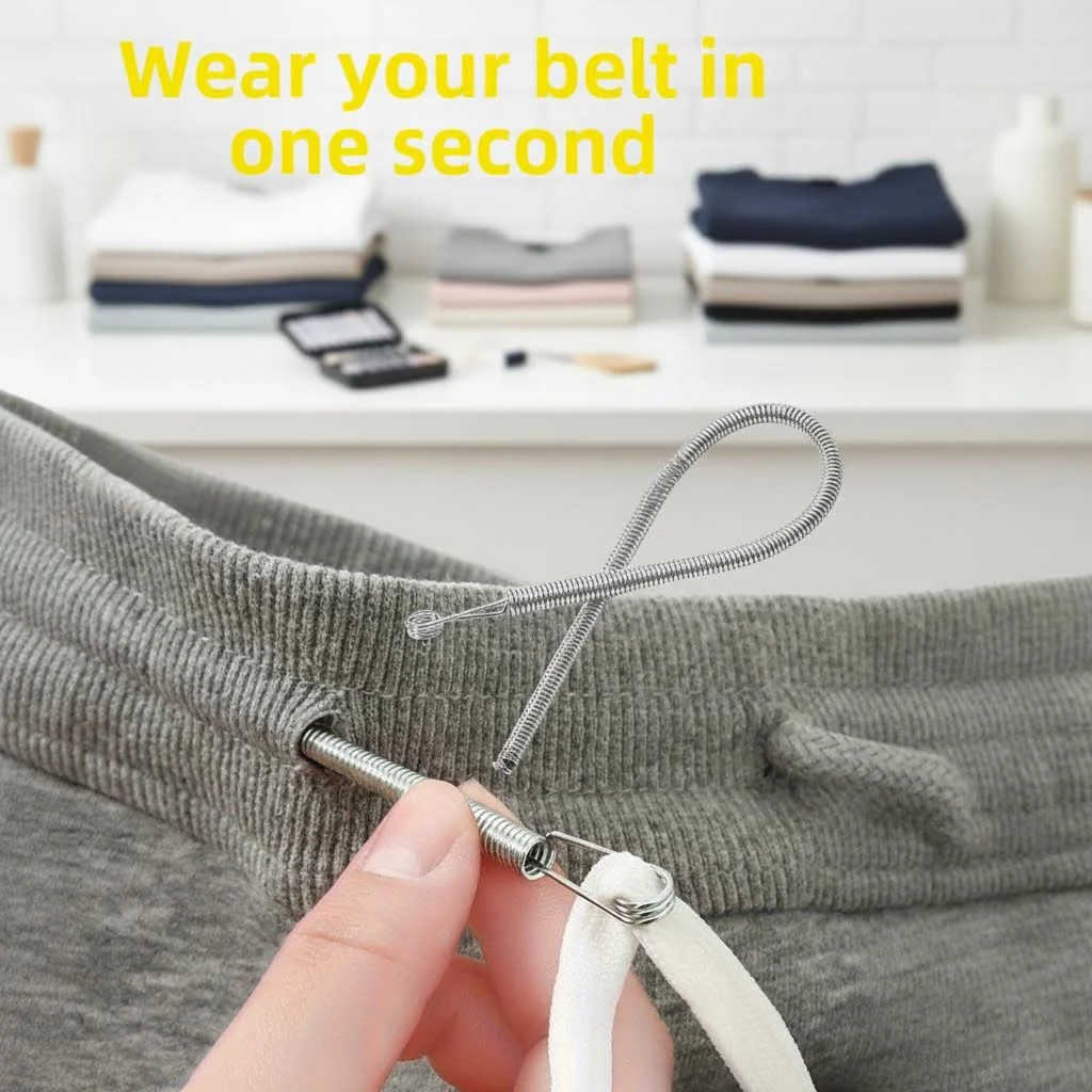Accessories for Industrial Sewing Clip Spring Elastic Bendable Lace Drawstring Flexible Threader Thread DIY Machine Pants Band
Accessories for Industrial Sewing Clip Spring Elastic Bendable Lace Drawstring Flexible Threader Thread DIY Machine Pants Band