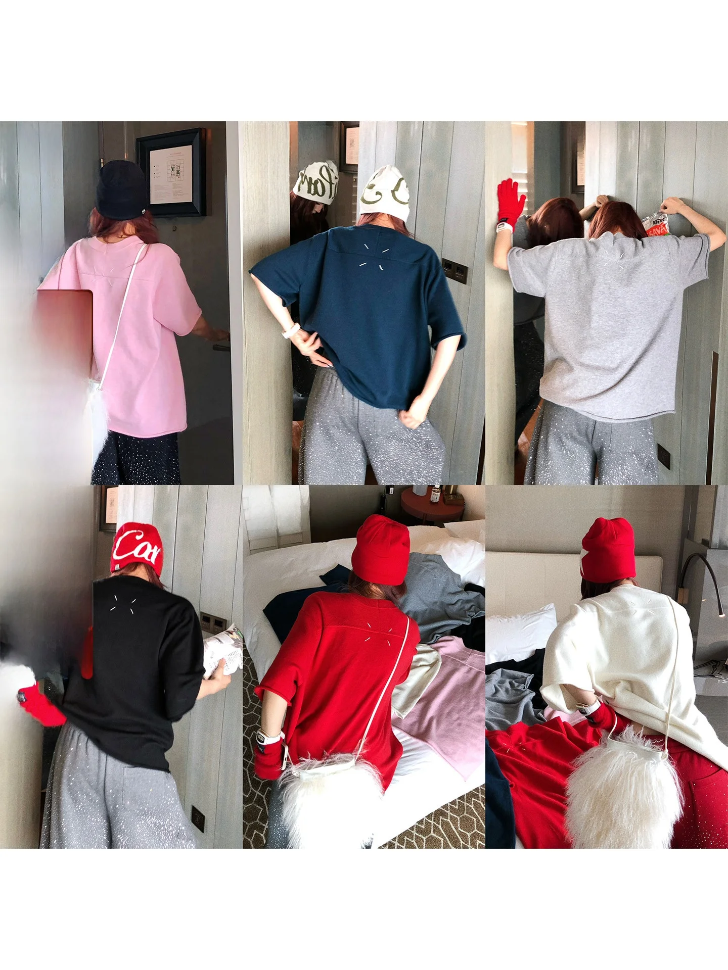 Свободная вязаная шерстяная футболка с круглым вырезом и коротким рукавом в корейском стиле для повседневной носки, комфортный топ для работы
Свободная вязаная шерстяная футболка с круглым вырезом и коротким рукавом в корейском стиле для повседневной носки, комфортный топ для работы