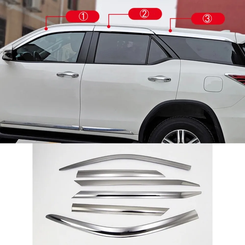 Car Accessories For Toyota Fortuner SW4 AN150 2016-2024 Chrome Waterproof Door Window Visor Vent Shades Sun Rain Guard
Car Accessories For Toyota Fortuner SW4 AN150 2016-2024 Chrome Waterproof Door Window Visor Vent Shades Sun Rain Guard