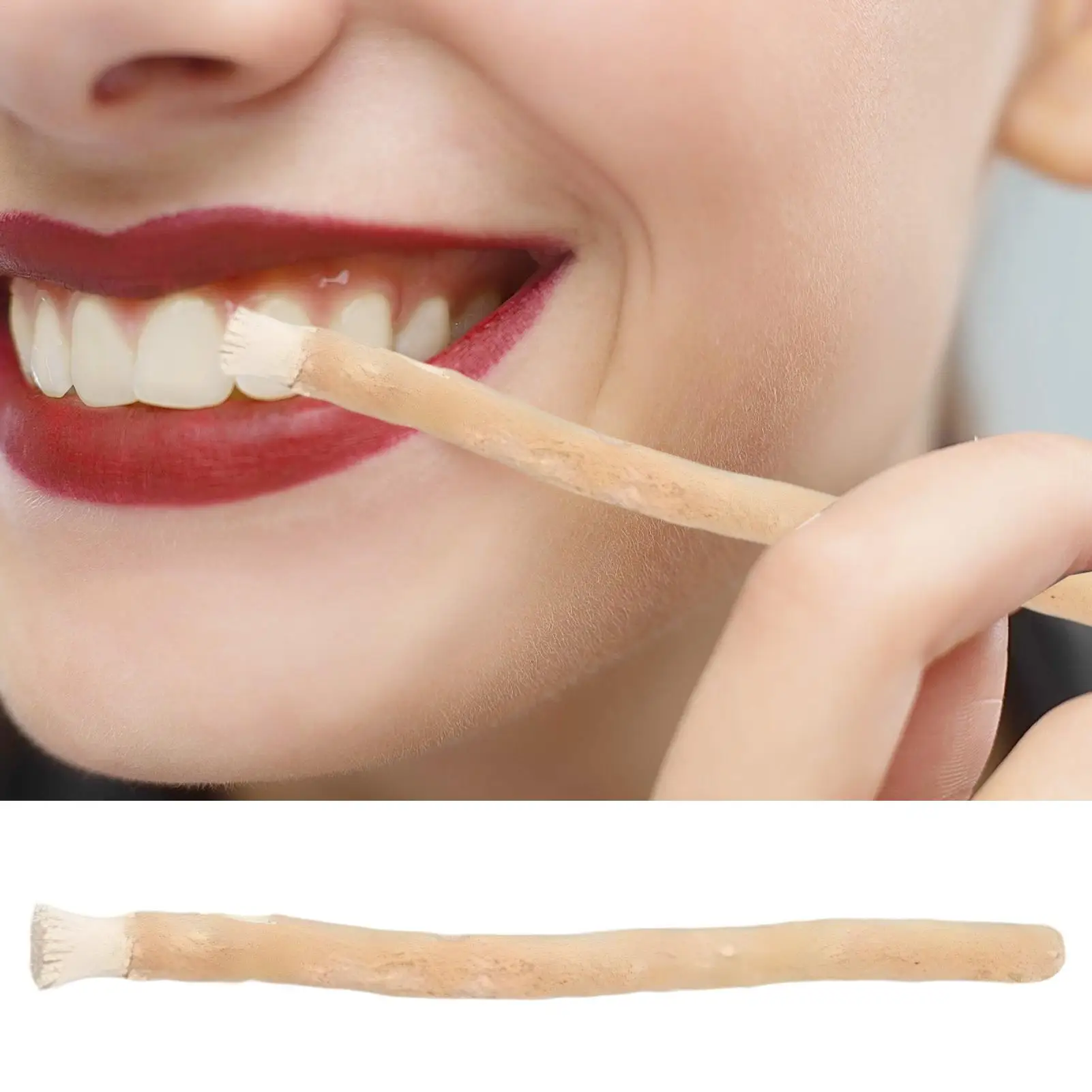 Sewak Stick Teeth Cleaning Natural Sewak Brush Portable Breath Freshening Toothbrush for Maintenance Care Adults Women Daily
Sewak Stick Teeth Cleaning Natural Sewak Brush Portable Breath Freshening Toothbrush for Maintenance Care Adults Women Daily