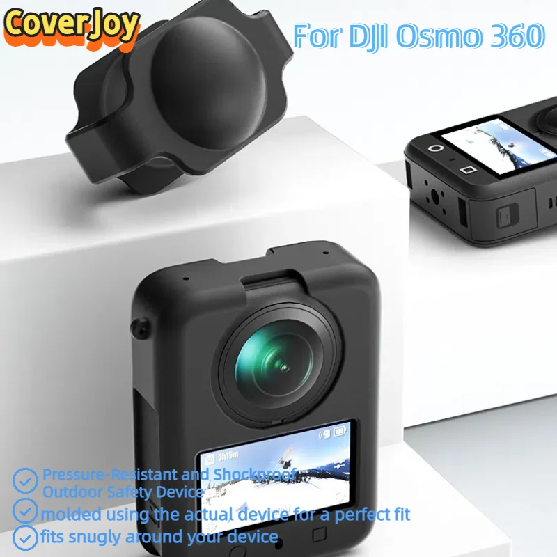 Полный набор CoverJoy для DJI Osmo 360, силиконовый чехол и крышка объектива, устойчивая к ударам, пыли и царапинам
Полный набор CoverJoy для DJI Osmo 360, силиконовый чехол и крышка объектива, устойчивая к ударам, пыли и царапинам