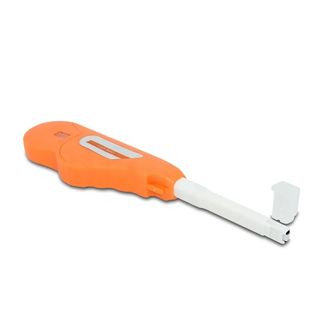 Ручка для очистки оптоволокна One Click Cleaner CLEP-MPO-16A для разъемов MTP и универсальных MPO, более 500 очисток, антистатическая
Ручка для очистки оптоволокна One Click Cleaner CLEP-MPO-16A для разъемов MTP и универсальных MPO, более 500 очисток, антистатическая