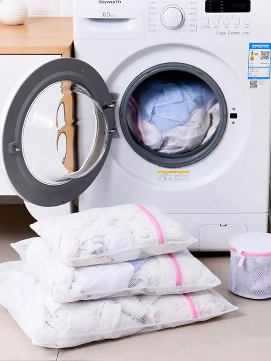 Laundry Bag For Washing Machine Anti-Winding Bra Underwear Protector Mesh Net
Laundry Bag For Washing Machine Anti-Winding Bra Underwear Protector Mesh Net