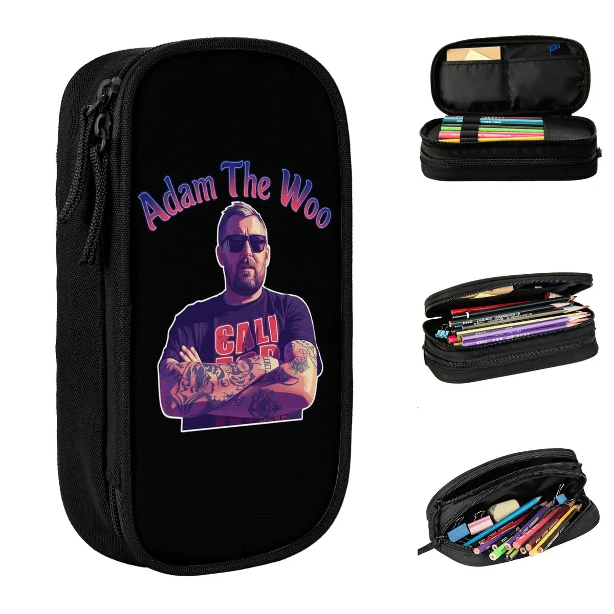 Classic Adam The Woo Pencil Case Pencilcases Pen for Girls Boys Large Storage Pencil Bags Students School Zipper Stationery
Classic Adam The Woo Pencil Case Pencilcases Pen for Girls Boys Large Storage Pencil Bags Students School Zipper Stationery