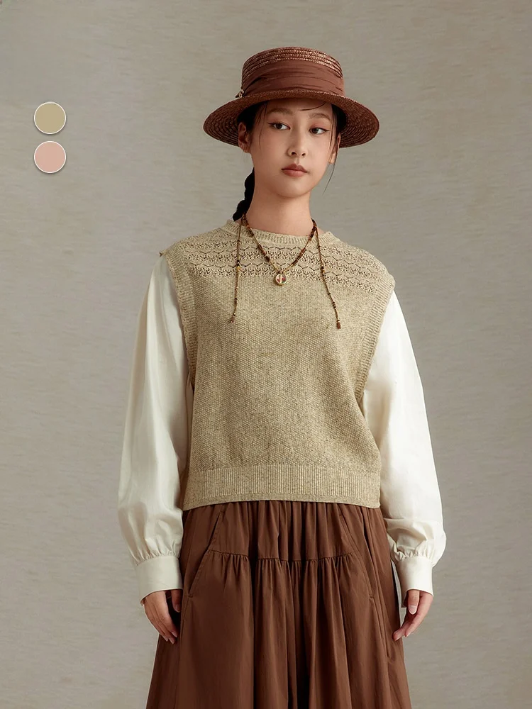 Loose Fit Long Sleeve Fashion Shirt Women's Short Style Simple Versatile round Neck Linen Blend Autumn Top Yicheng HuaYi
Loose Fit Long Sleeve Fashion Shirt Women's Short Style Simple Versatile round Neck Linen Blend Autumn Top Yicheng HuaYi