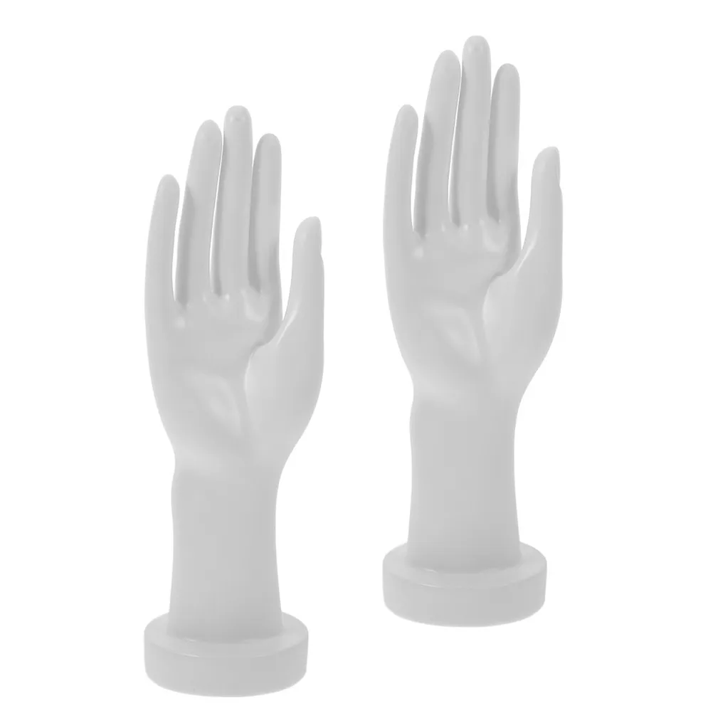 2Pcs Hand Jewelry Holder Realistic Plastic Mannequin Hand for Rings Bracelets Display Stand Retail Store Home Decor
2Pcs Hand Jewelry Holder Realistic Plastic Mannequin Hand for Rings Bracelets Display Stand Retail Store Home Decor