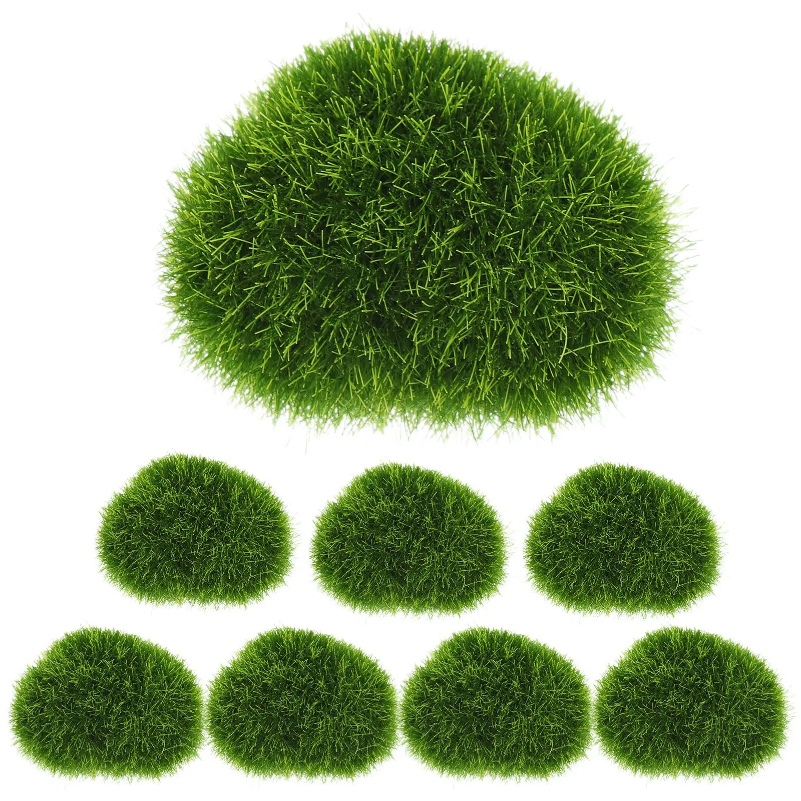 8 Pcs Artificial Moss Bulk Ornaments Faux Decor Fake for Plants Props Decorative Balls Craft Foam Crafts
8 Pcs Artificial Moss Bulk Ornaments Faux Decor Fake for Plants Props Decorative Balls Craft Foam Crafts