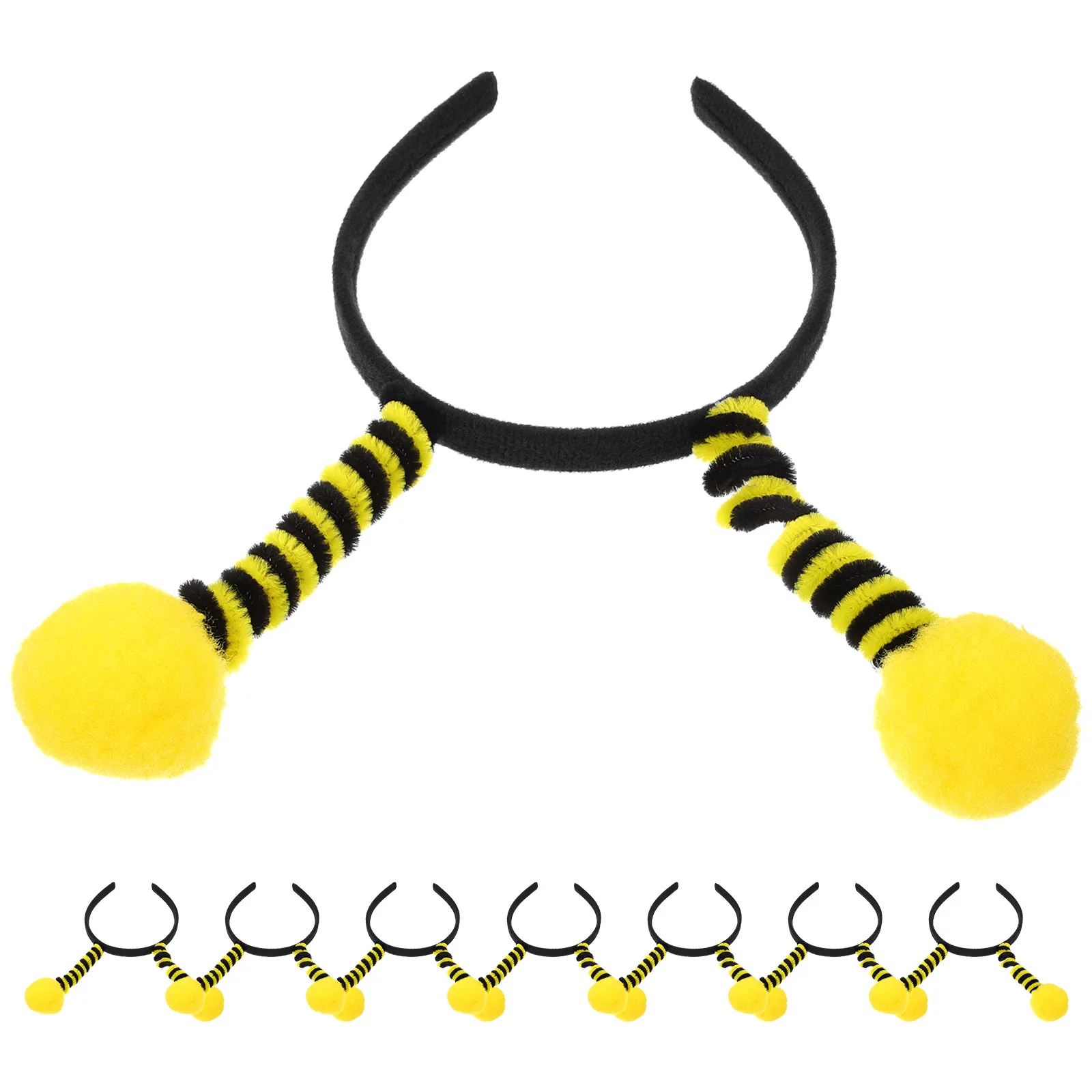 8 Pcs Bee Headband Kids Headwear Party Hair Accessories Costume Premium Cloth Durable Birthday Christmas Masquerade
8 Pcs Bee Headband Kids Headwear Party Hair Accessories Costume Premium Cloth Durable Birthday Christmas Masquerade