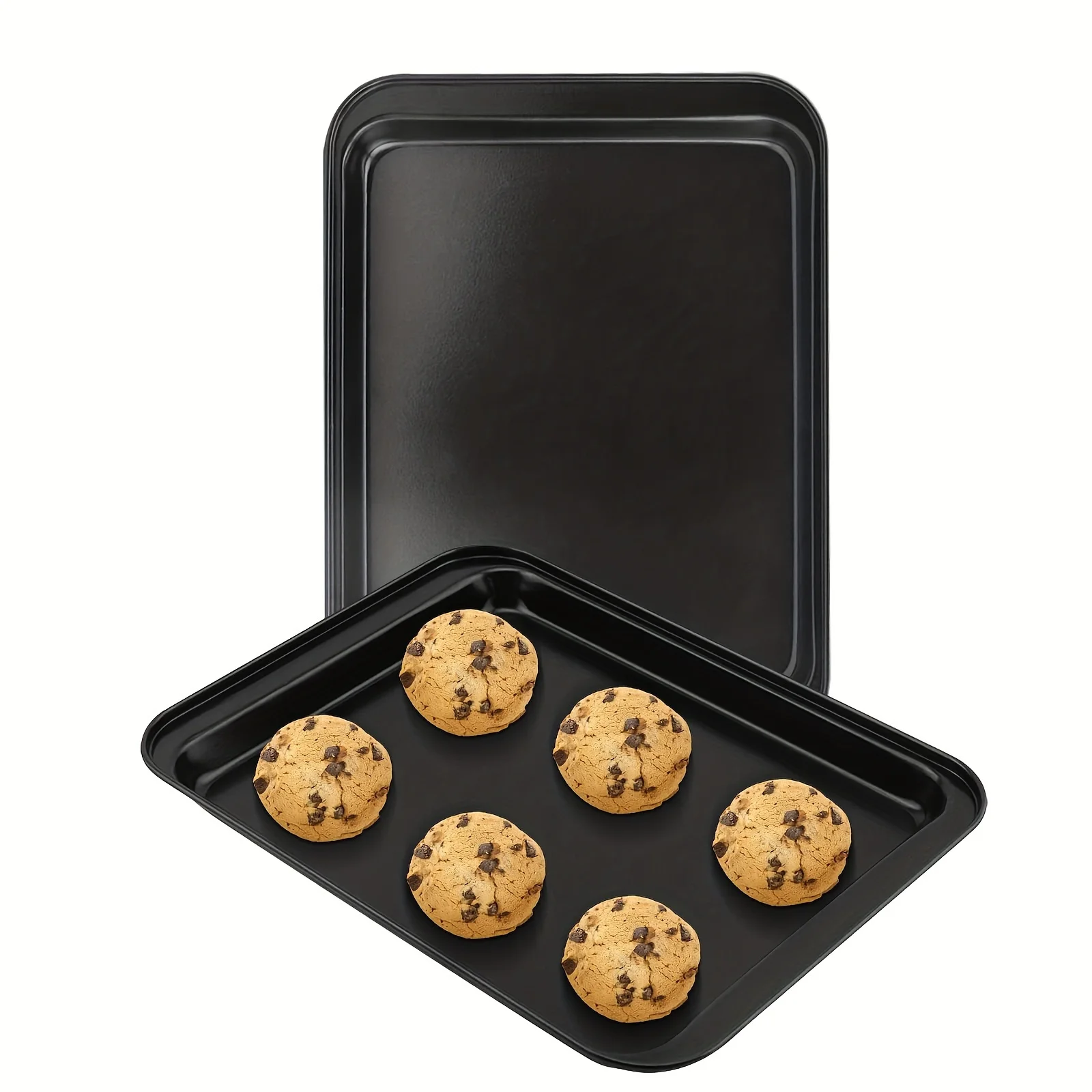 2pcs Small Baking Tray, 9.5 X 7 Inch, Multifunctional Rectangular Thickened Baking Pan, Non-stick Food Grade Cake, Bread, Biscui
2pcs Small Baking Tray, 9.5 X 7 Inch, Multifunctional Rectangular Thickened Baking Pan, Non-stick Food Grade Cake, Bread, Biscui