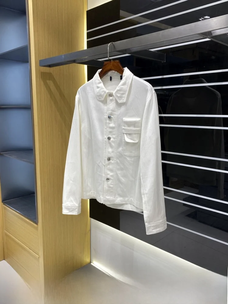 100% Cotton Washed Spring Men's High Density Twill Workwear Denim Shirt Jacket Trendy Breathable Long Sleeve Casual
100% Cotton Washed Spring Men's High Density Twill Workwear Denim Shirt Jacket Trendy Breathable Long Sleeve Casual
