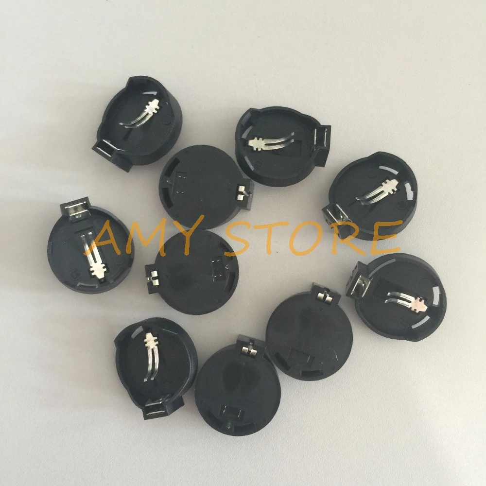 10Pcs 2cm Pin Distance Housing Cell Button Battery Holder for CR2032/2025/2016
10Pcs 2cm Pin Distance Housing Cell Button Battery Holder for CR2032/2025/2016