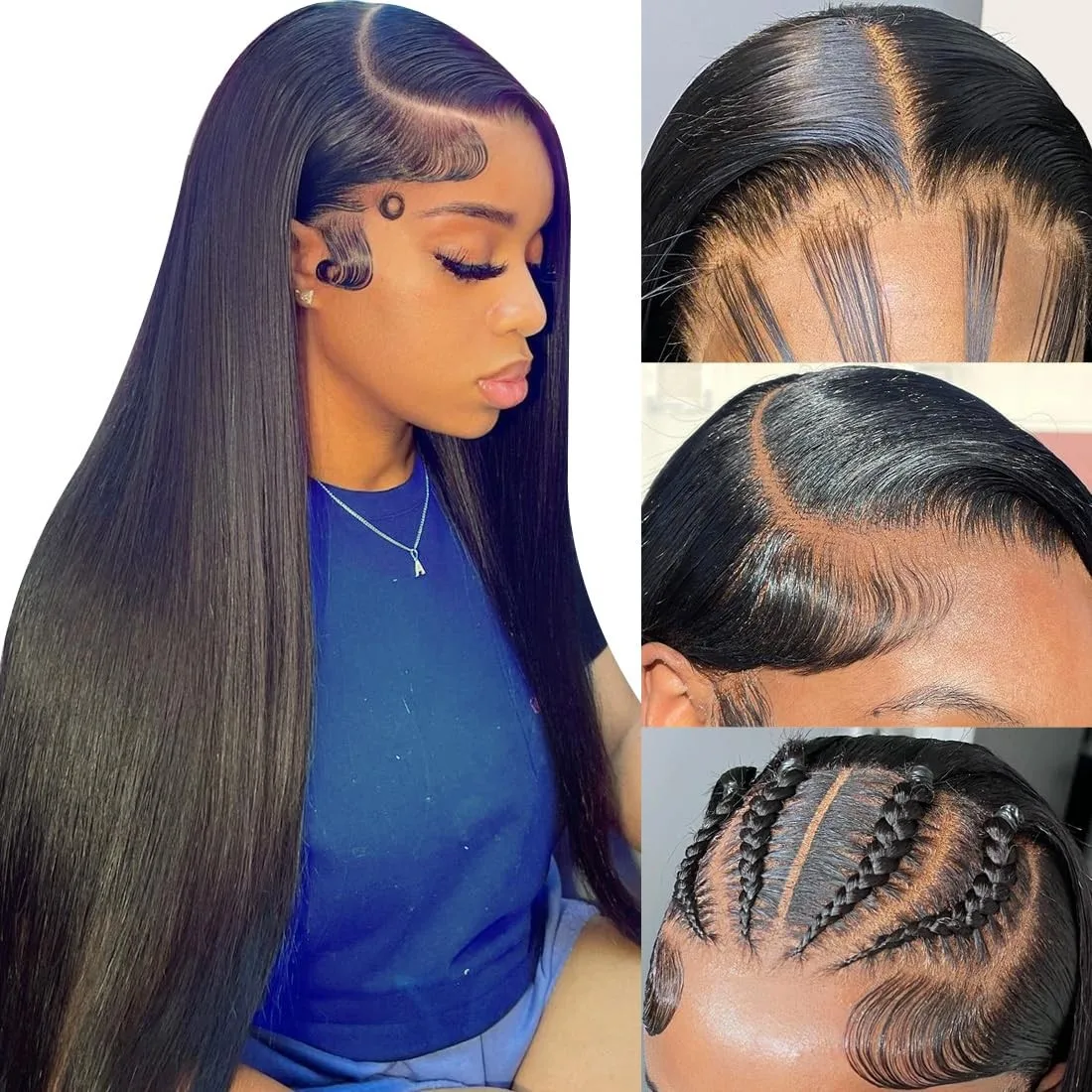 26 Inch Straight Lace Front Wigs Human Hair Pre Plucked 180% Density 360 Full Lace Front Wigs For Women Black Brazilian Remy Hum
26 Inch Straight Lace Front Wigs Human Hair Pre Plucked 180% Density 360 Full Lace Front Wigs For Women Black Brazilian Remy Hum
