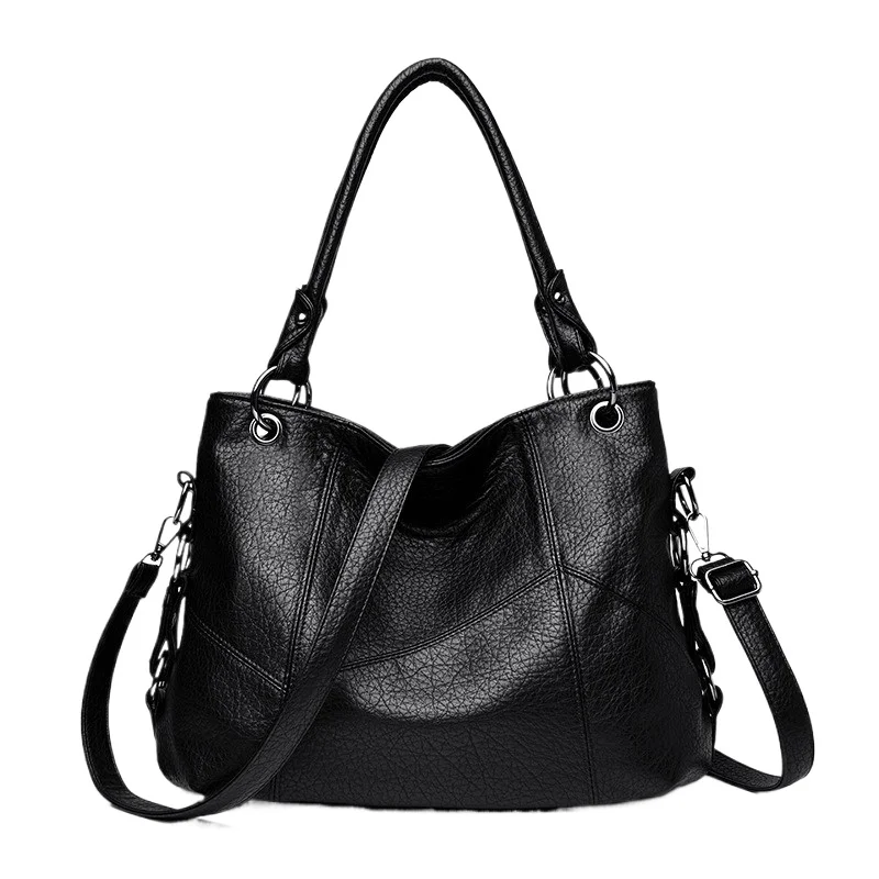 Women's Shoulder Tote Bag Convertible Patchwork Pebbled Faux Leather Vintage Versatile Work Commute Daily
Women's Shoulder Tote Bag Convertible Patchwork Pebbled Faux Leather Vintage Versatile Work Commute Daily