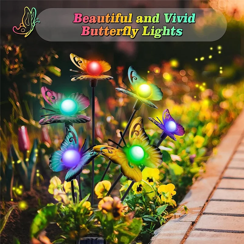 4Piece Solar Swaying Light 6LED By Wind, Outdoor Lights For Yard Patio Decoration Colo Light
4Piece Solar Swaying Light 6LED By Wind, Outdoor Lights For Yard Patio Decoration Colo Light