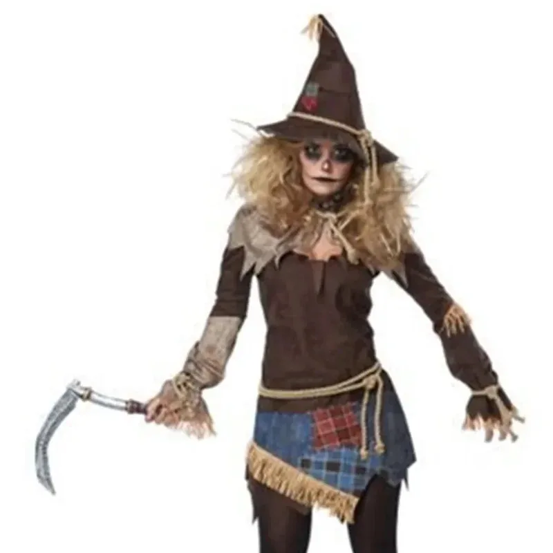 Halloween Masquerade Fairy Tale Scarecrow Witch Cospaly Costume Carnival Party Horror Ghosts Vampire Clown Fancy Dress
Halloween Masquerade Fairy Tale Scarecrow Witch Cospaly Costume Carnival Party Horror Ghosts Vampire Clown Fancy Dress