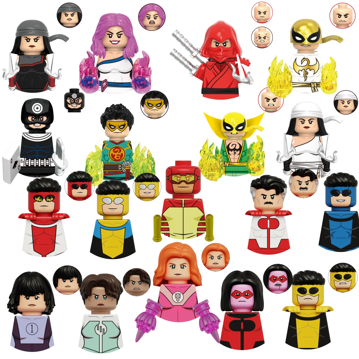 Blind Box Mini Building Blocks KDL857 Figures Big Goblin Spiderman Iron Man Venom Captain Hawk Deadpool Armor Christmas Gift Toy
Blind Box Mini Building Blocks KDL857 Figures Big Goblin Spiderman Iron Man Venom Captain Hawk Deadpool Armor Christmas Gift Toy