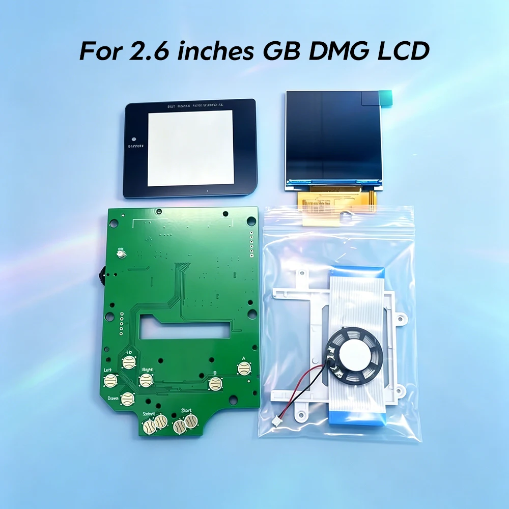 2.6 Inch DMG Game Boy IPS LCD Screen High Brightness Display Plug And Play Easy Installation For Classic Game
2.6 Inch DMG Game Boy IPS LCD Screen High Brightness Display Plug And Play Easy Installation For Classic Game