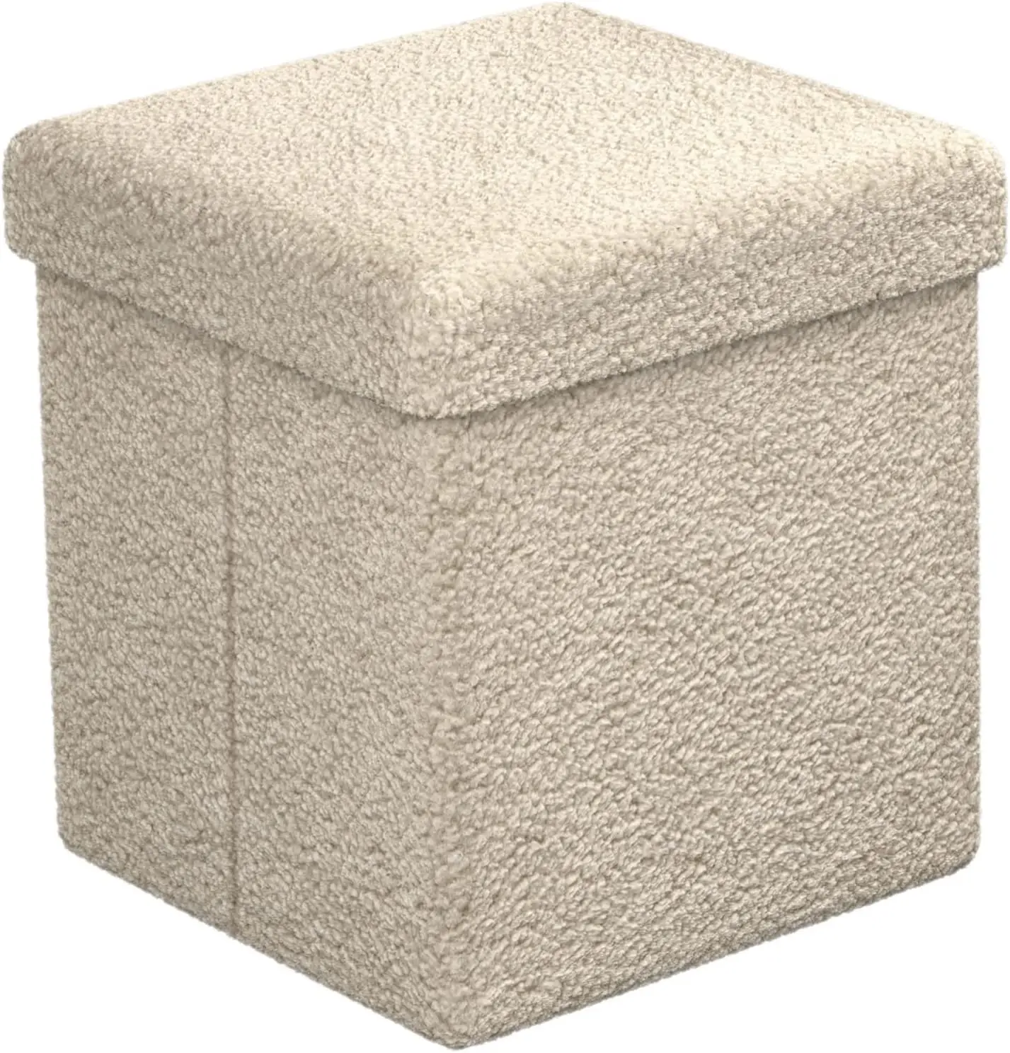 Sordus Teddy Fabric Sherpa Storage Ottoman - 15 H Foldable Ottoman Cube - Boucle Cozy Ottoman, Foot Rest, Sofa Storage, Stool
Sordus Teddy Fabric Sherpa Storage Ottoman - 15 H Foldable Ottoman Cube - Boucle Cozy Ottoman, Foot Rest, Sofa Storage, Stool