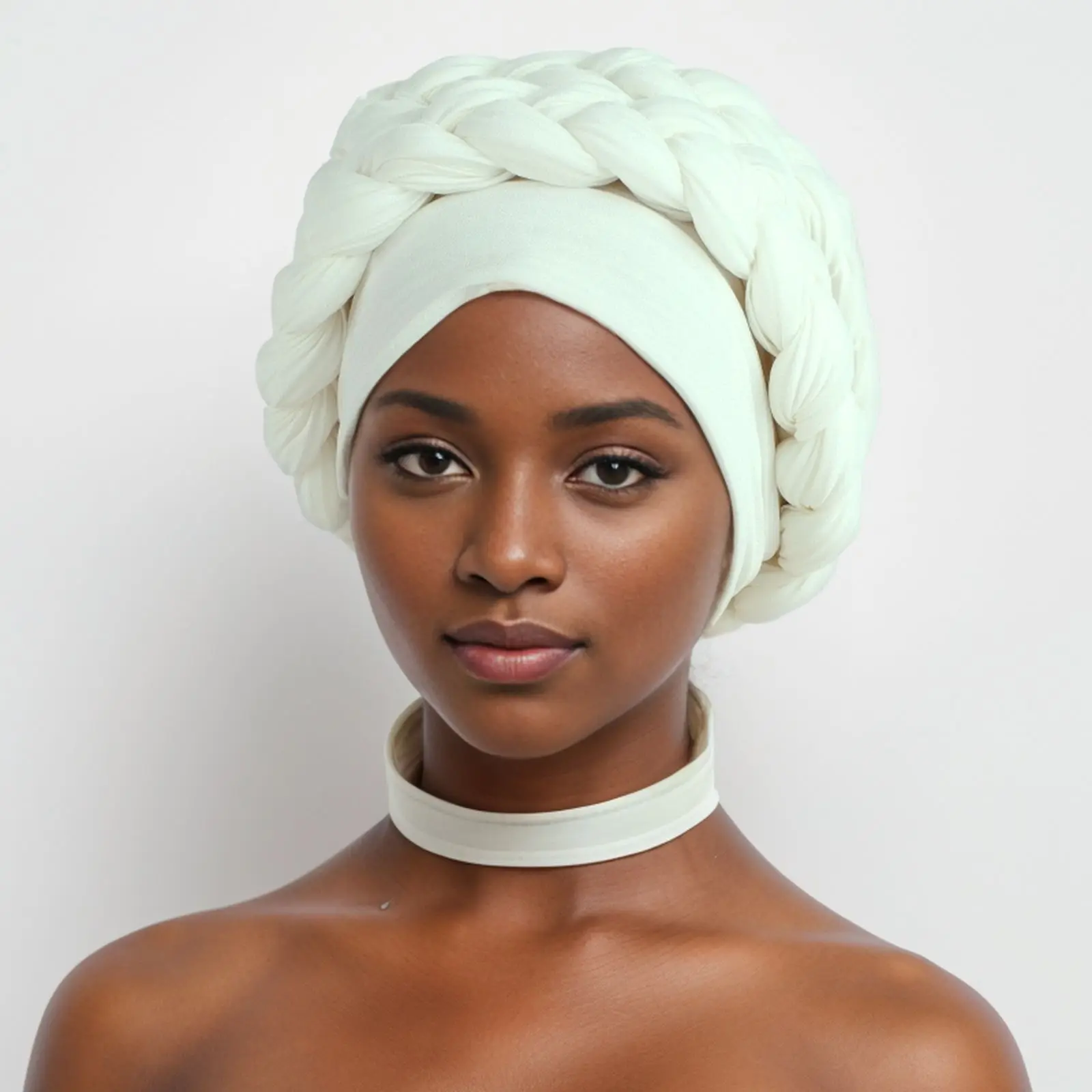 Женская шапка с косой, мусульманская шапка с раком, тюрбан для волос, африканская повязка на голову, нигерийский Aso Oke Auto Gele, головной убор, тюрбан, капот
Женская шапка с косой, мусульманская шапка с раком, тюрбан для волос, африканская повязка на голову, нигерийский Aso Oke Auto Gele, головной убор, тюрбан, капот