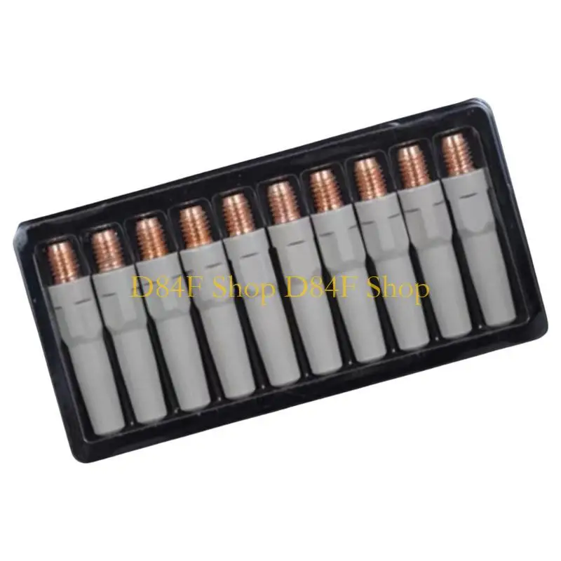 D84F 10Pcs MIG Welding Nozzle Contact Tips Gas Diffuser Connectors Holders Torch Welding Nozzle 0.8/1/1.2mm Mechanical Repair
D84F 10Pcs MIG Welding Nozzle Contact Tips Gas Diffuser Connectors Holders Torch Welding Nozzle 0.8/1/1.2mm Mechanical Repair