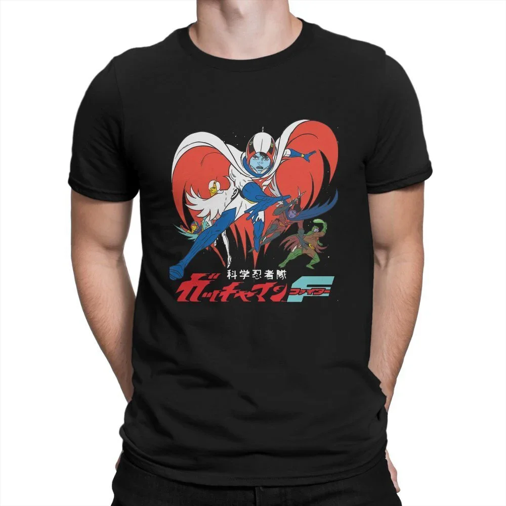 Anime cartoon Gatchaman Ninja Brothers Fashion Printed T-shirt for men 100% cotton top Harajuku Casual summer wear
Anime cartoon Gatchaman Ninja Brothers Fashion Printed T-shirt for men 100% cotton top Harajuku Casual summer wear