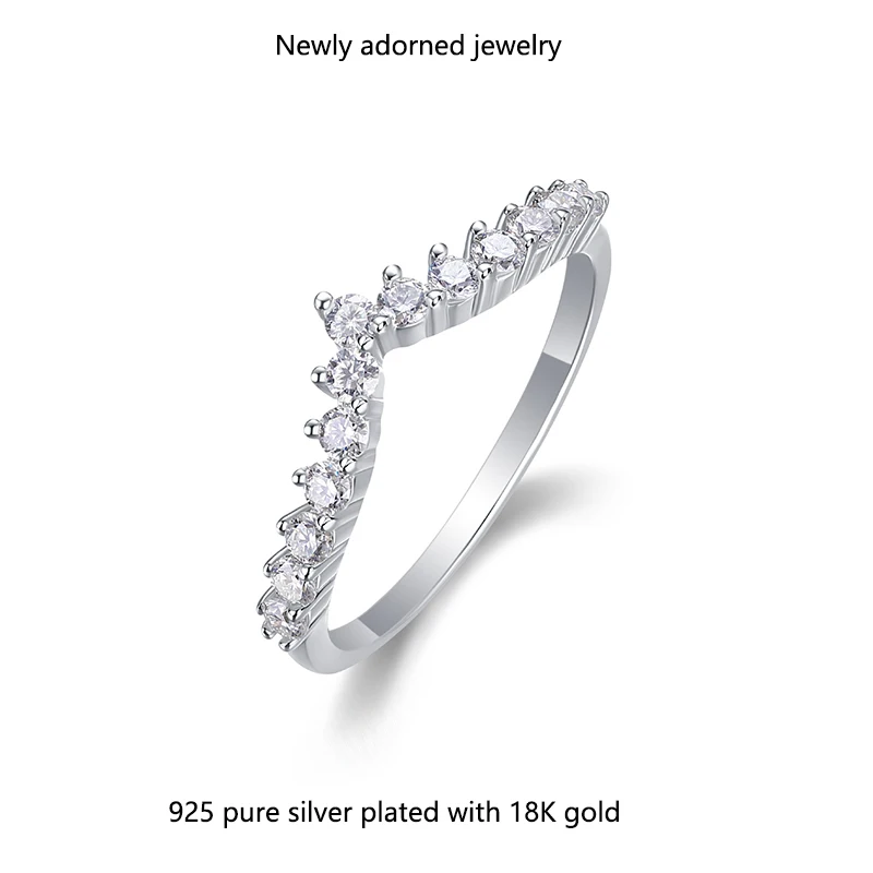 Cross-border best-selling S925 sterling silver ring for women, full Moissanite, D-color Moissanite, finely crafted Korean-style
Cross-border best-selling S925 sterling silver ring for women, full Moissanite, D-color Moissanite, finely crafted Korean-style
