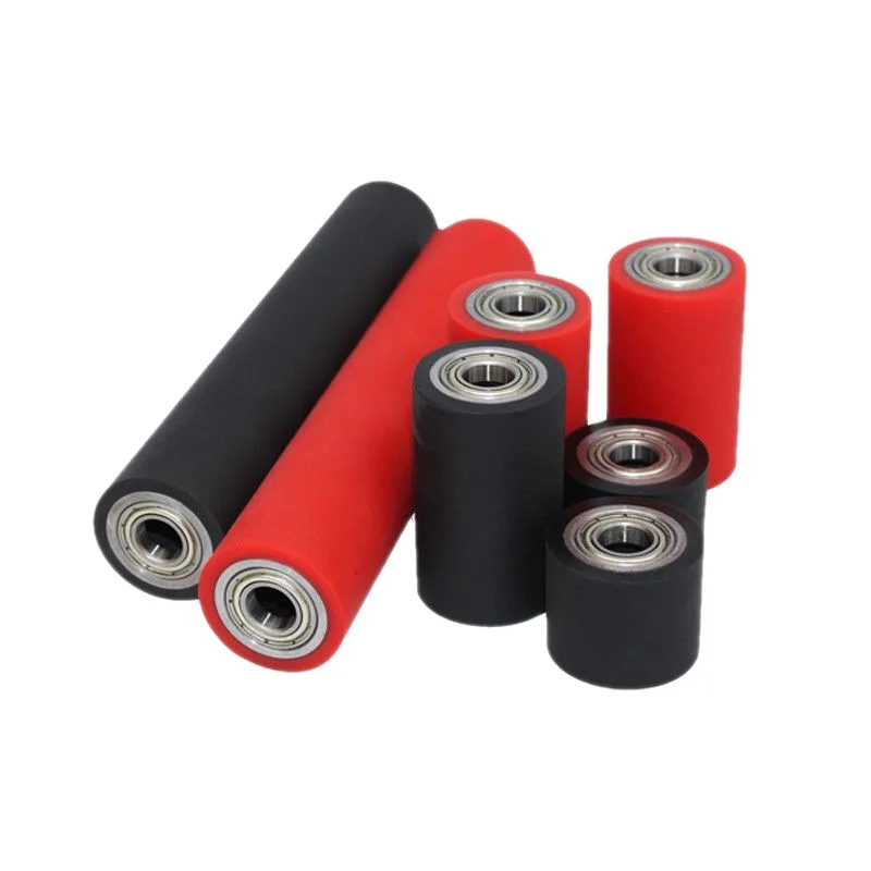 Red 50 Degree Soft Rubber No-Power Roller Wear-Resistant Pressing Rubber Roller Feeding Wheel
Red 50 Degree Soft Rubber No-Power Roller Wear-Resistant Pressing Rubber Roller Feeding Wheel