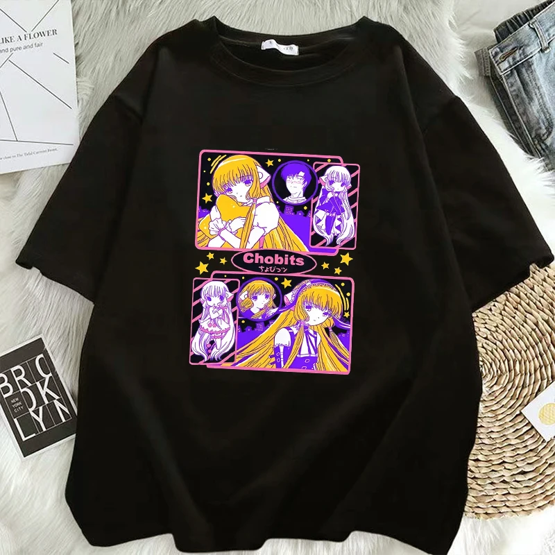 Anime Chobits T Shirt Women Kawaii Cartoon Vintage Clothes Short Sleeve Aesthetic Y2k Top Tees Unisex Female
Anime Chobits T Shirt Women Kawaii Cartoon Vintage Clothes Short Sleeve Aesthetic Y2k Top Tees Unisex Female