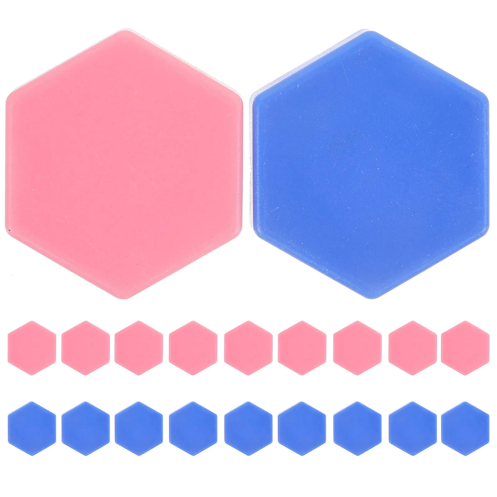 20Pcs Hexagonal Plastic Flight Chess Pieces Blue Pink Colorful Board Game Replacement Educational Game Chess Accessory
20Pcs Hexagonal Plastic Flight Chess Pieces Blue Pink Colorful Board Game Replacement Educational Game Chess Accessory