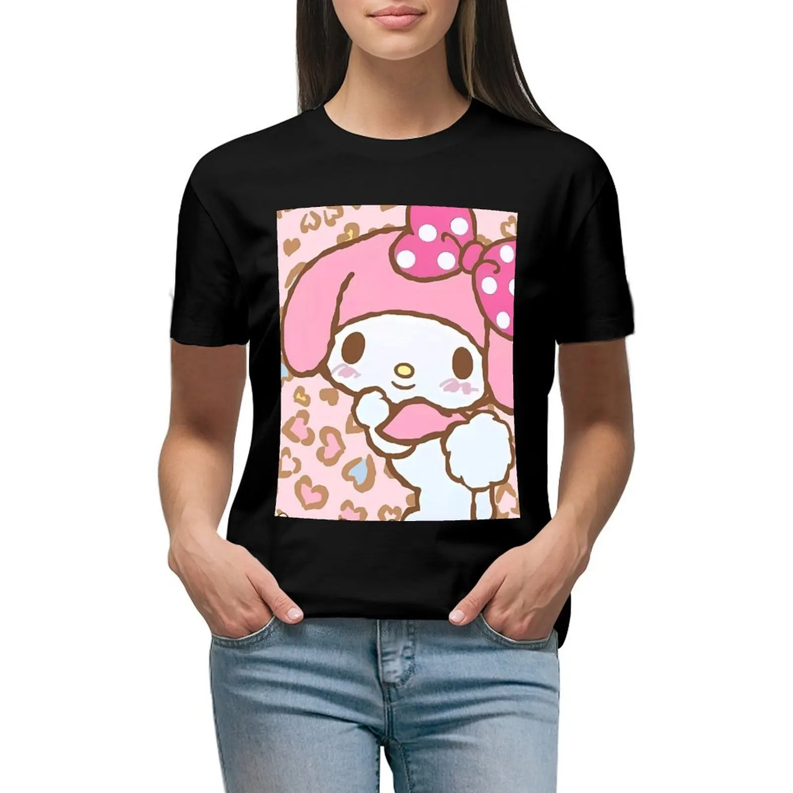 Модная футболка Sanrio Melody Y2k, женская одежда, летние повседневные милые футболки, одежда
Модная футболка Sanrio Melody Y2k, женская одежда, летние повседневные милые футболки, одежда