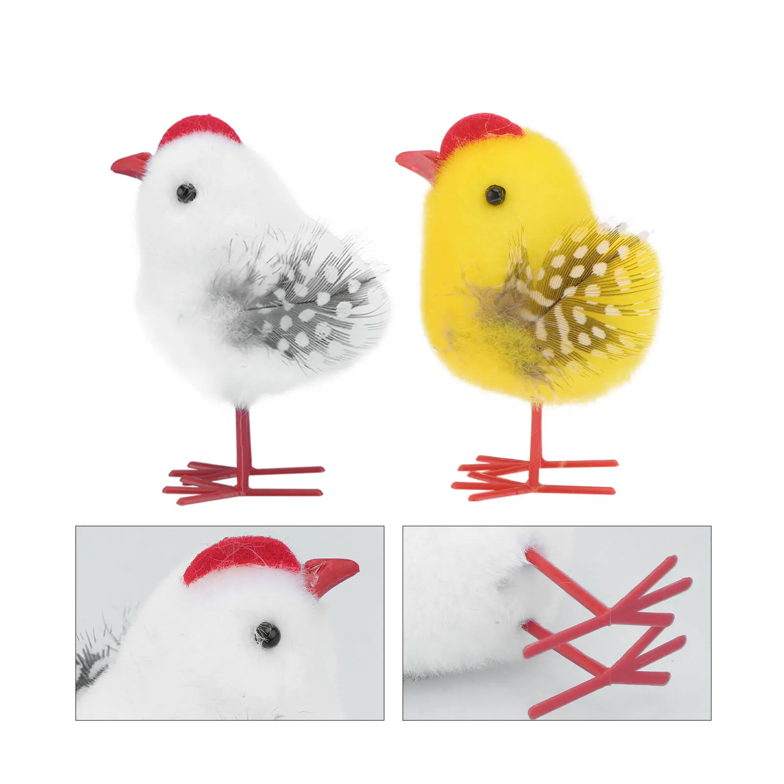 8Pcs Simulation Chicken Decorative Easter Adornments Festive Props Party Decoration Supplies Easter Chick Ornaments
8Pcs Simulation Chicken Decorative Easter Adornments Festive Props Party Decoration Supplies Easter Chick Ornaments