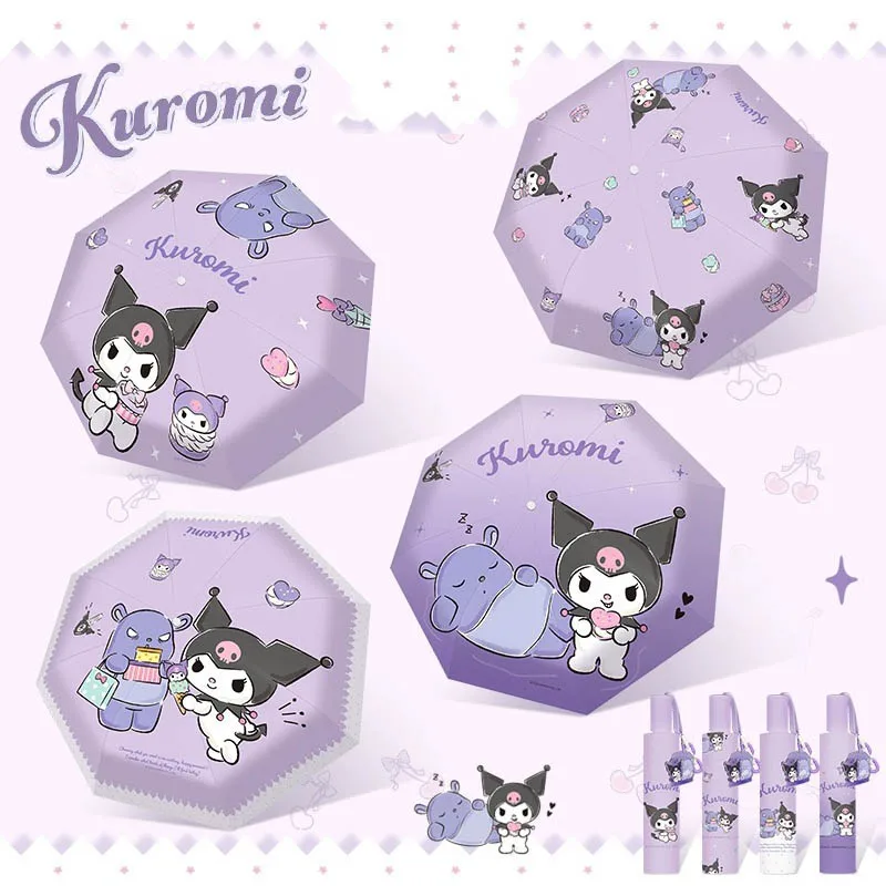 Kawaii automatic folding Kulomi sun protection umbrella folding children's students' sun and rain dual-purpose sun umbrella
Kawaii automatic folding Kulomi sun protection umbrella folding children's students' sun and rain dual-purpose sun umbrella