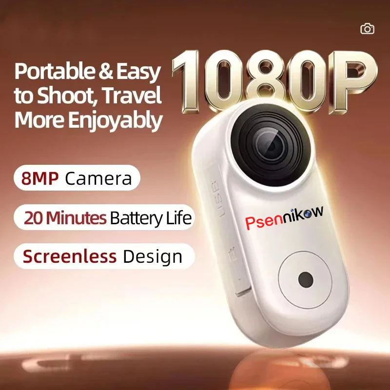 Mini 4K WiFi Action Camera Thumb Size POV Helmet Camera Magnetic Portable Wearable Pocket Body Cam Outdoor Sports Video Recorder
Mini 4K WiFi Action Camera Thumb Size POV Helmet Camera Magnetic Portable Wearable Pocket Body Cam Outdoor Sports Video Recorder