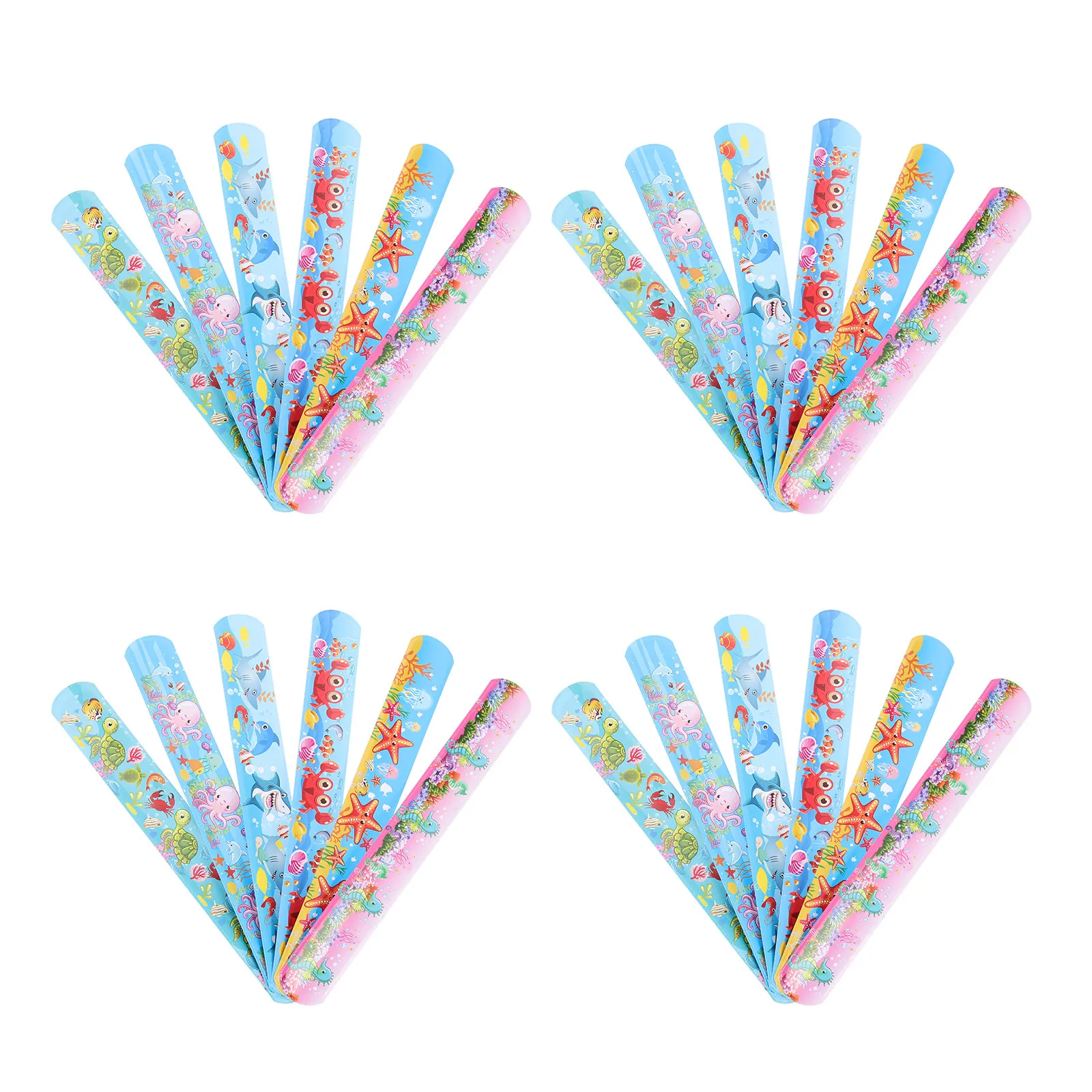 24 Pcs Bracelet Animal Slap Bracelets for Kids Bulk Beach Themed Adorable Ocean
24 Pcs Bracelet Animal Slap Bracelets for Kids Bulk Beach Themed Adorable Ocean