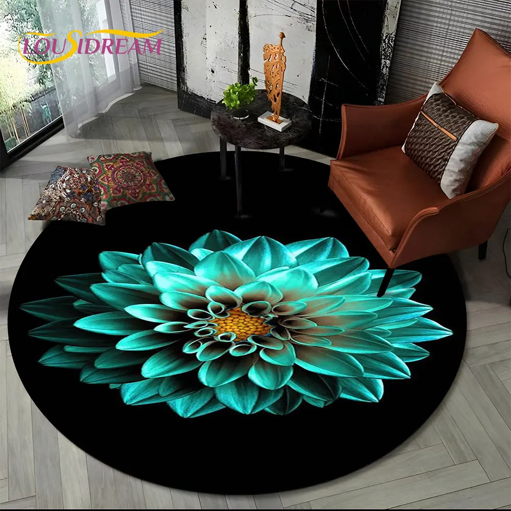 3D Daisy Nordic Flower Sunflower Round Area Rug,Carpet for Living Room Children's Bedroom Sofa Playroom Decor,Non-slip Floor Mat
3D Daisy Nordic Flower Sunflower Round Area Rug,Carpet for Living Room Children's Bedroom Sofa Playroom Decor,Non-slip Floor Mat