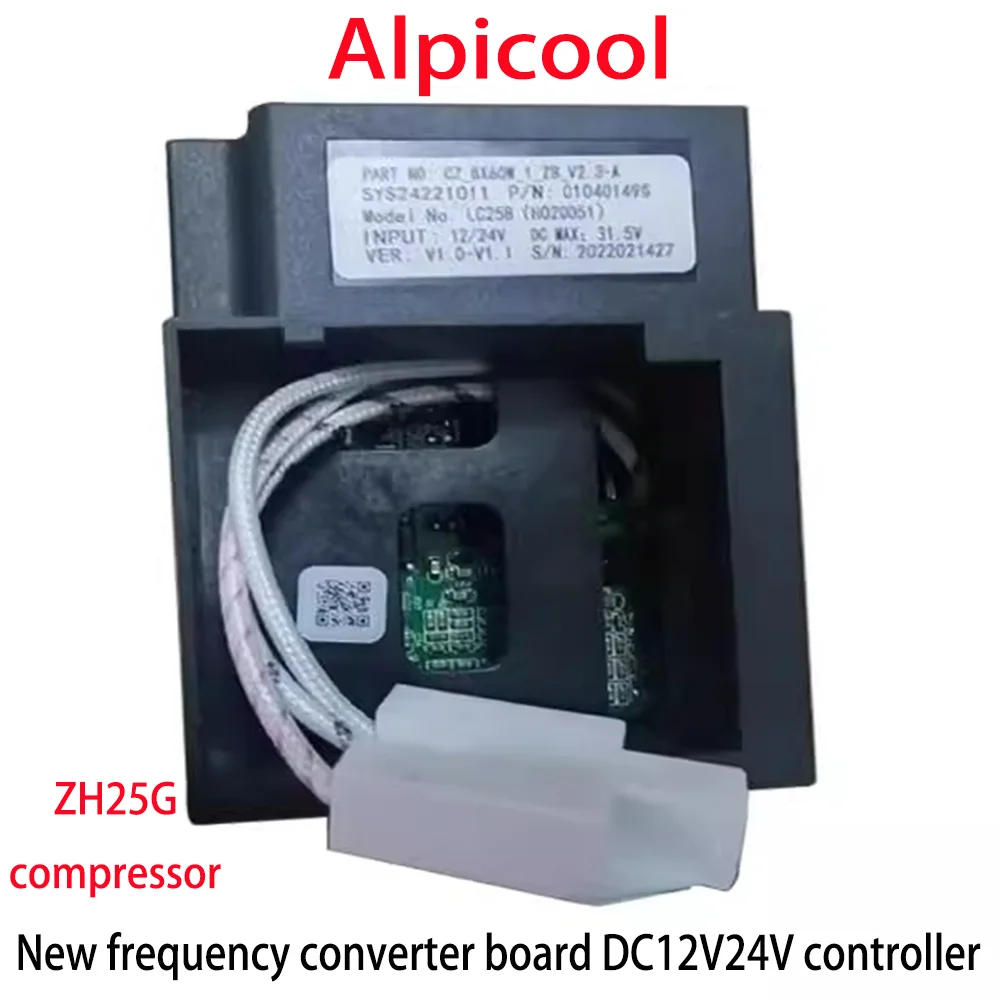 For Alpicool refrigerator driver motherboard ZH25G driver board, brand new frequency conversion board DC12V24V controller
For Alpicool refrigerator driver motherboard ZH25G driver board, brand new frequency conversion board DC12V24V controller