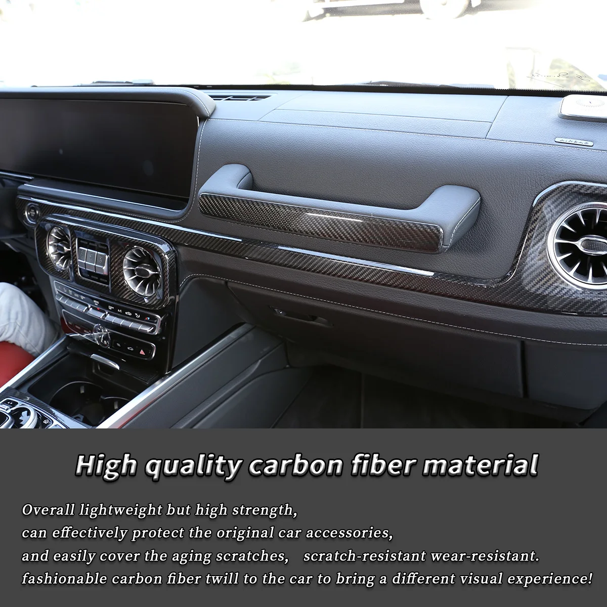Для Mercedes-Benz G-Class W463 2007-2025 Автомобильный второй пилот, ручка перчаточного ящика, накладка, наклейка, автомобильные аксессуары, настоящее углеродное волокно, 1 шт.
Для Mercedes-Benz G-Class W463 2007-2025 Автомобильный второй пилот, ручка перчаточного ящика, накладка, наклейка, автомобильные аксессуары, настоящее углеродное волокно, 1 шт.