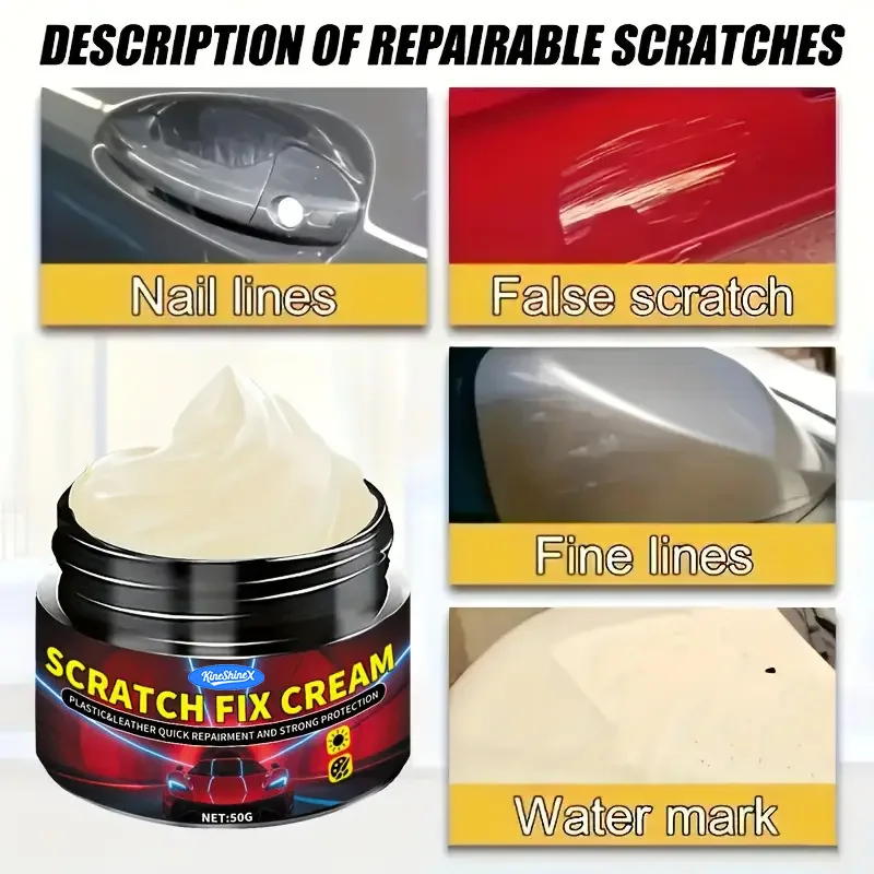 Multi-effect Car Wax Repair Scratches Deliver Crystal Gloss Safe Use Form Clear Protective Coating for Vehicle Paintwork
Multi-effect Car Wax Repair Scratches Deliver Crystal Gloss Safe Use Form Clear Protective Coating for Vehicle Paintwork