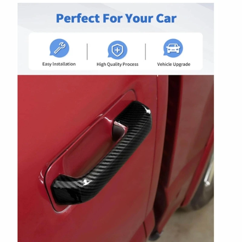4PCS ABS Handle Canopies For 2015 twenty Pickup Truck Outside Accessories Carbonfiber Fashion Protective Decoration Set
4PCS ABS Handle Canopies For 2015 twenty Pickup Truck Outside Accessories Carbonfiber Fashion Protective Decoration Set