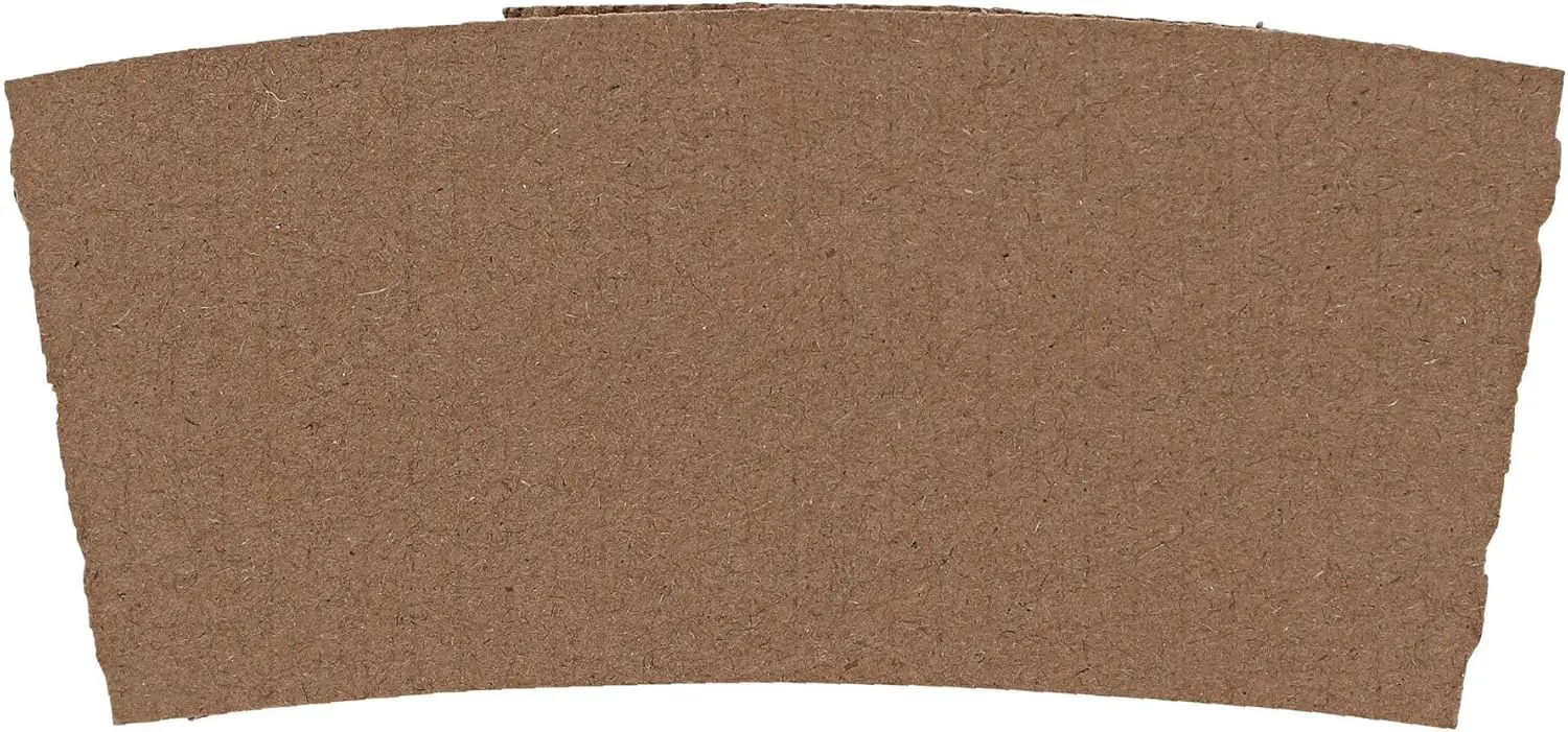 Cup Sleeves, Fits 10 oz to 20 oz Hot Cups, Kraft, 1,200/Carton
Cup Sleeves, Fits 10 oz to 20 oz Hot Cups, Kraft, 1,200/Carton