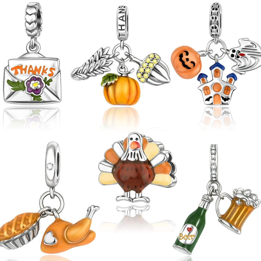 925 Sterling Silver Glow In The Dark Pumpkin Charm Fits Brand Bracelet Thanksgiving Pumpkin Festival Jewelry Pendant Bead Gift
925 Sterling Silver Glow In The Dark Pumpkin Charm Fits Brand Bracelet Thanksgiving Pumpkin Festival Jewelry Pendant Bead Gift
