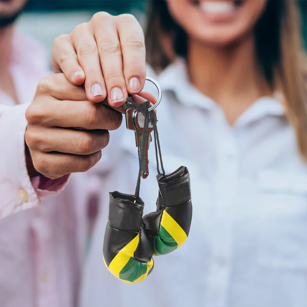 1Pair Miniature Boxing Gloves Decor Stereoscopic Shape Long-Lasting Use As Keychain Car Ornament Home Party Hanging Decoration
1Pair Miniature Boxing Gloves Decor Stereoscopic Shape Long-Lasting Use As Keychain Car Ornament Home Party Hanging Decoration
