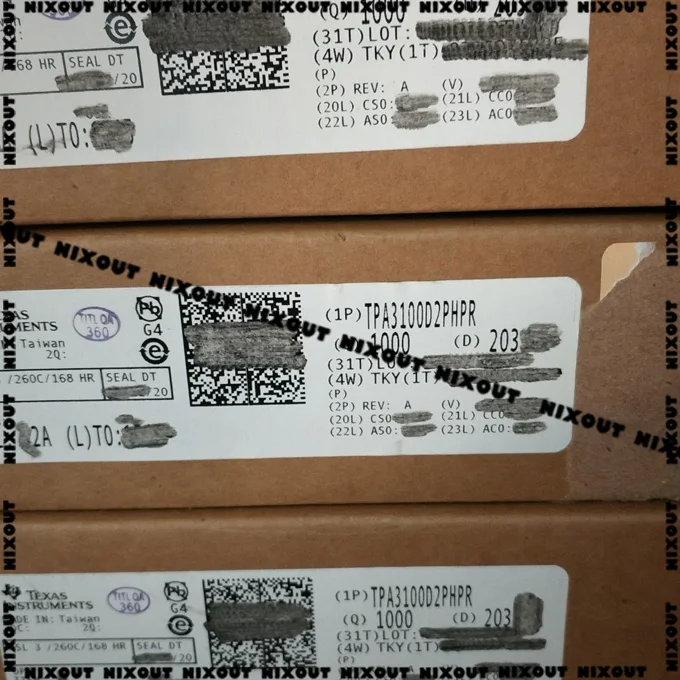 5 шт./партия, TPA3100D2PHPR TPA3100D2 3100D2 QFP48 Google 100% Новый оригинальный
5 шт./партия, TPA3100D2PHPR TPA3100D2 3100D2 QFP48 Google 100% Новый оригинальный