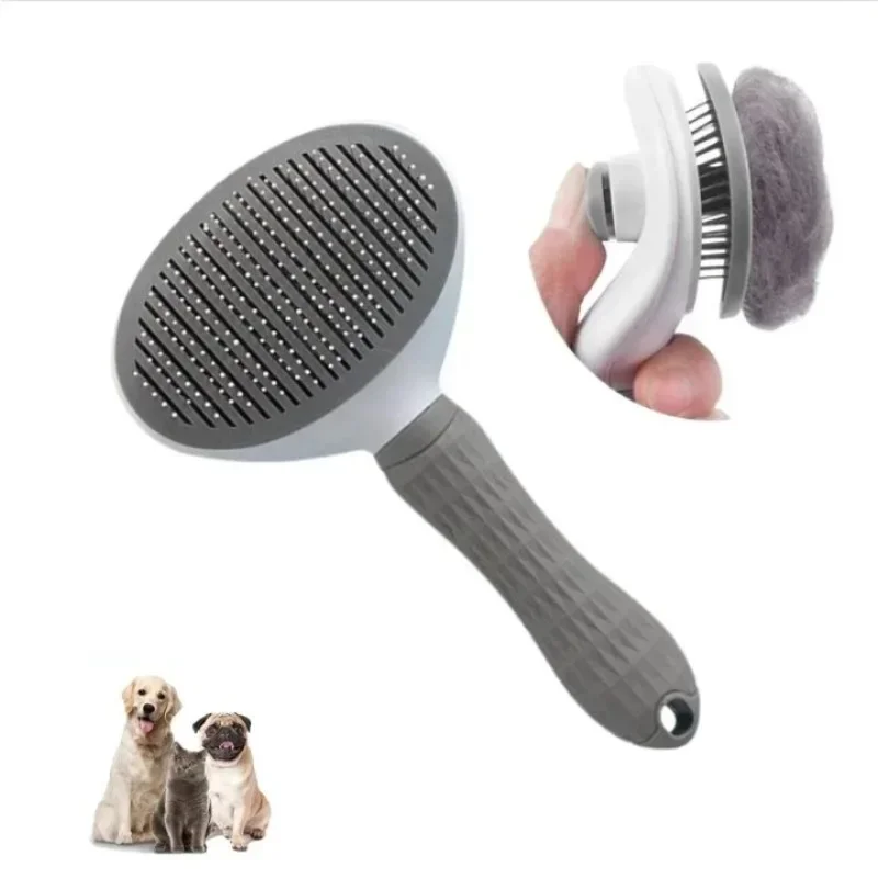 Cats Use Pet Combs to Remove Floating Hair Grooming And Care Cat Brush Stainless Steel Needle Combs, Dog Hair Removal Brushes
Cats Use Pet Combs to Remove Floating Hair Grooming And Care Cat Brush Stainless Steel Needle Combs, Dog Hair Removal Brushes