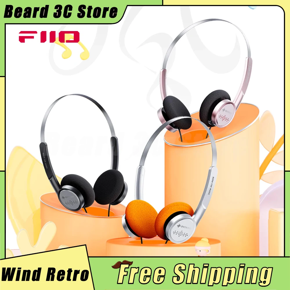 FiiO Snowsky Wind Ретро наушники проводные HIFI наушники полуоткрытые легкие портативные динамические наушники с креплением на голову подарки на заказ
FiiO Snowsky Wind Ретро наушники проводные HIFI наушники полуоткрытые легкие портативные динамические наушники с креплением на голову подарки на заказ