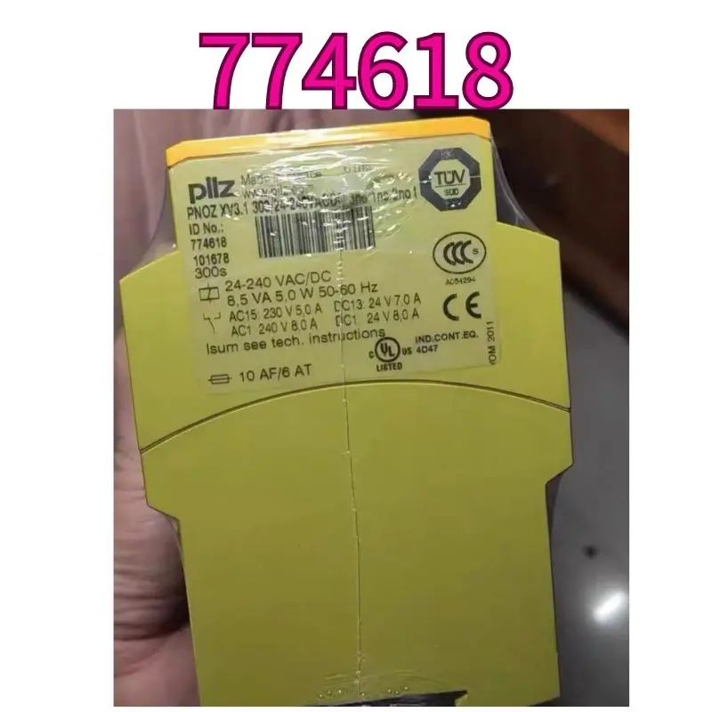The brand new 774618 XV3.1 safety relay comes with a one-year warranty and can be shipped quickly
The brand new 774618 XV3.1 safety relay comes with a one-year warranty and can be shipped quickly