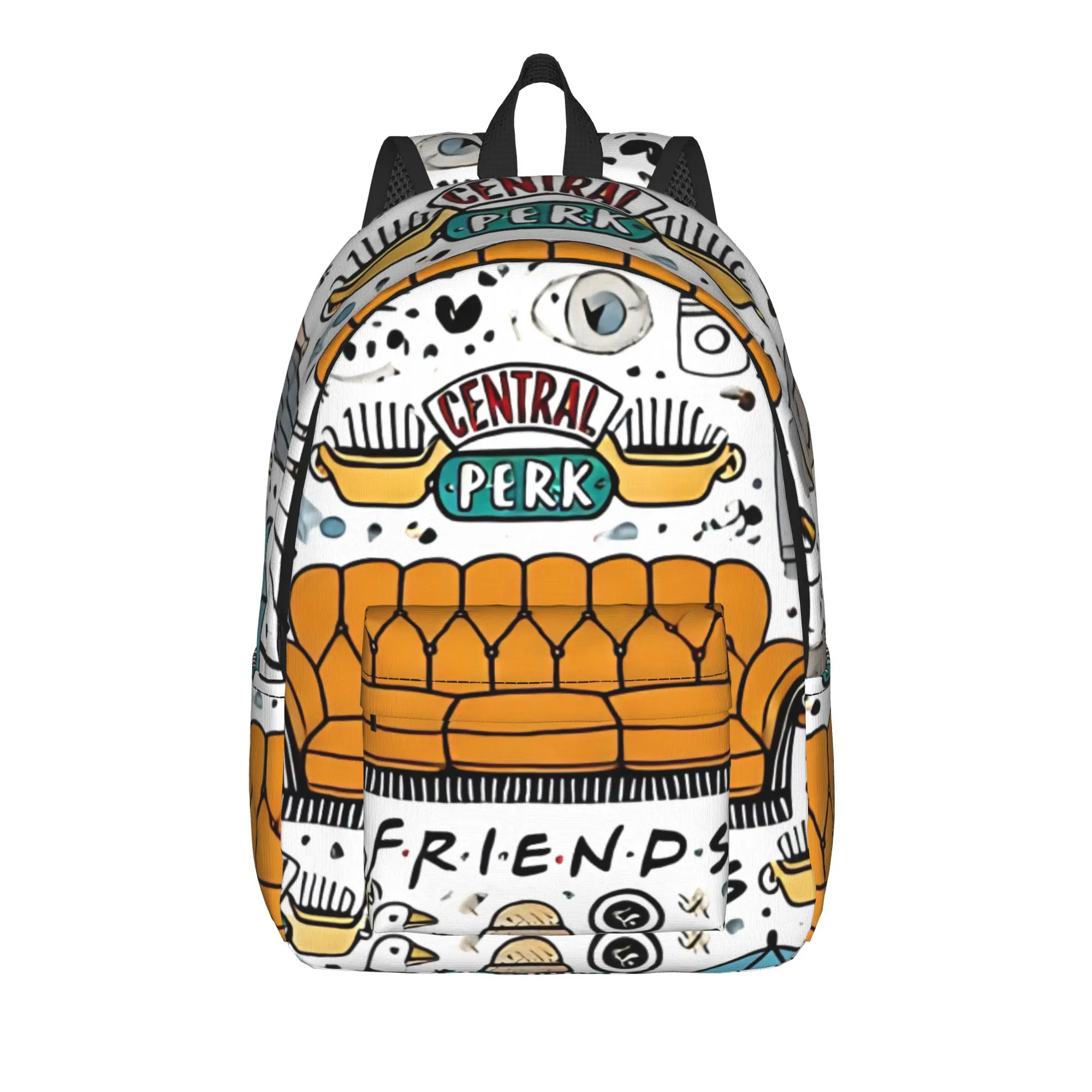 Friends TV Show Doodle Collage Central Perk Vibes Backpack Travel Backpacks Girl Custom Large High School Bags Cool Rucksack
Friends TV Show Doodle Collage Central Perk Vibes Backpack Travel Backpacks Girl Custom Large High School Bags Cool Rucksack