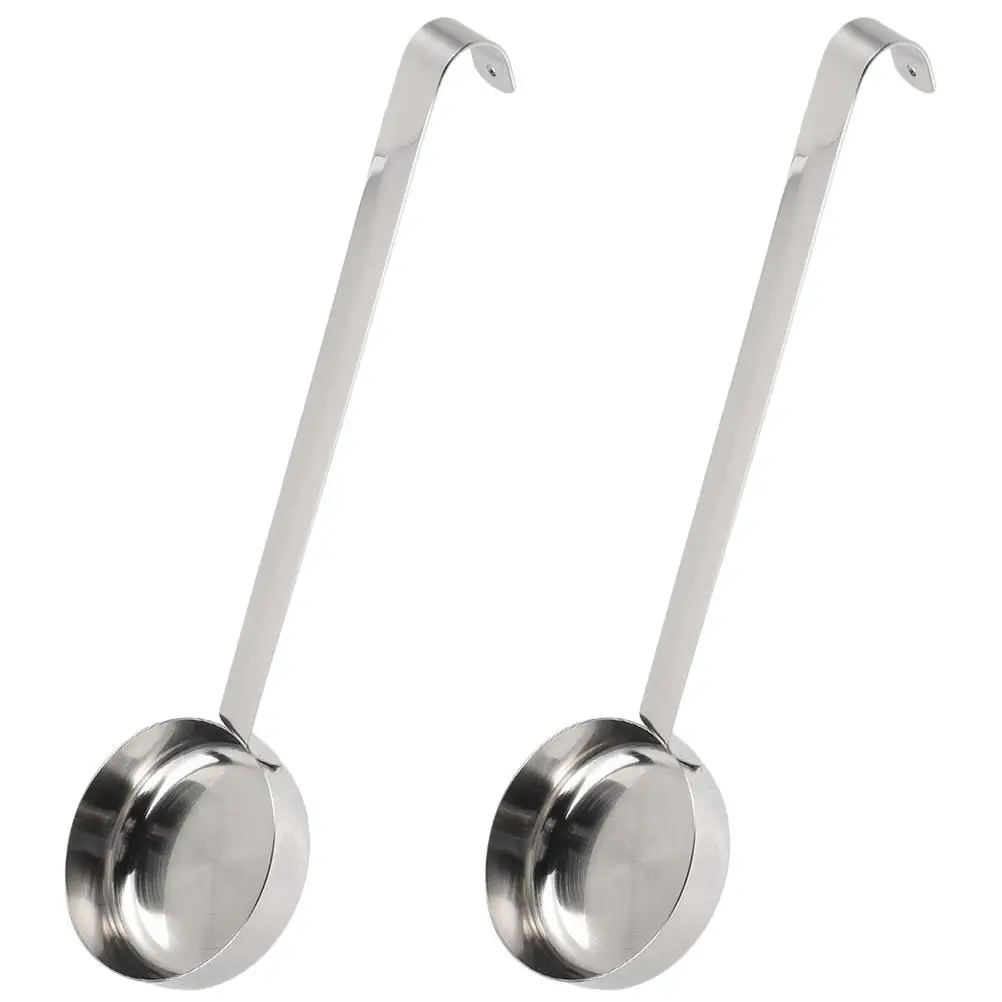 2Pcs Pizza Stainless Steel Ladle Measuring Ladle Kitchen Baking Tool Sauce Spread Scoop Pizza Sauce Spoon Ketchup
2Pcs Pizza Stainless Steel Ladle Measuring Ladle Kitchen Baking Tool Sauce Spread Scoop Pizza Sauce Spoon Ketchup