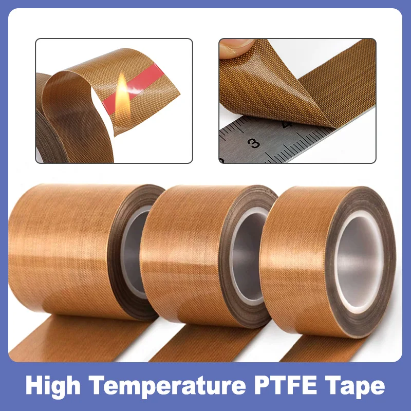 High-temperature Resistant PTFE Tape Insulation Wear-resistant Thickness 0.13mm/0.18mm Mechanical Maintenance Electrical Tapes
High-temperature Resistant PTFE Tape Insulation Wear-resistant Thickness 0.13mm/0.18mm Mechanical Maintenance Electrical Tapes